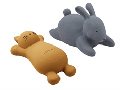 Liewood cat mustard bath toys Vikky (2-pack)
